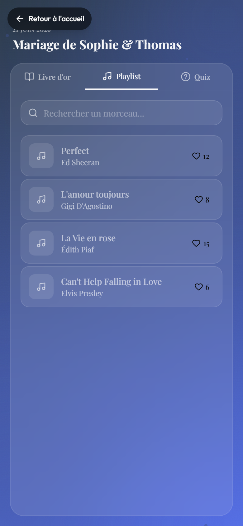 Playlist collaborative